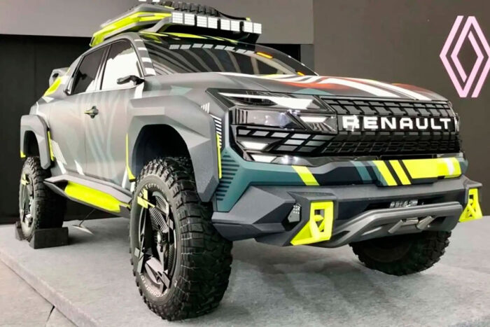 Nissan vai fazer picape com a mesma base da Renault Niagara 1 Renault Niagara será a base para a nova picape da Nissan (Foto: Divulgação/Renault)