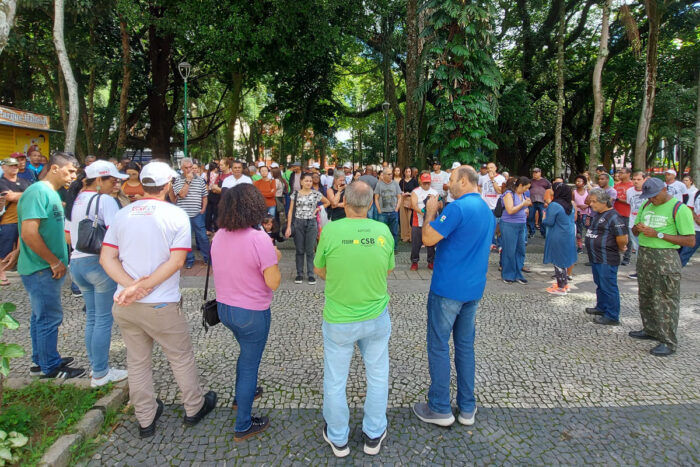 Sindicato conseguiu abono para os dias parados (Foto: Divulgação/Sinserpu-JF)