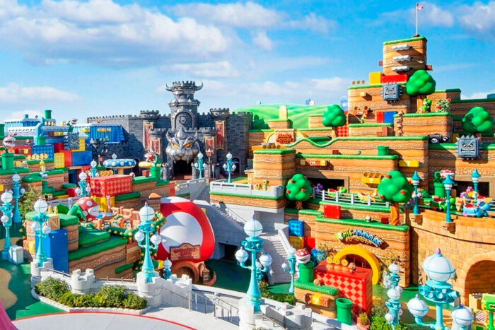 Disney? Universal? Quais são os parques temáticos mais visitados do mundo? 3 universal studios tokyo