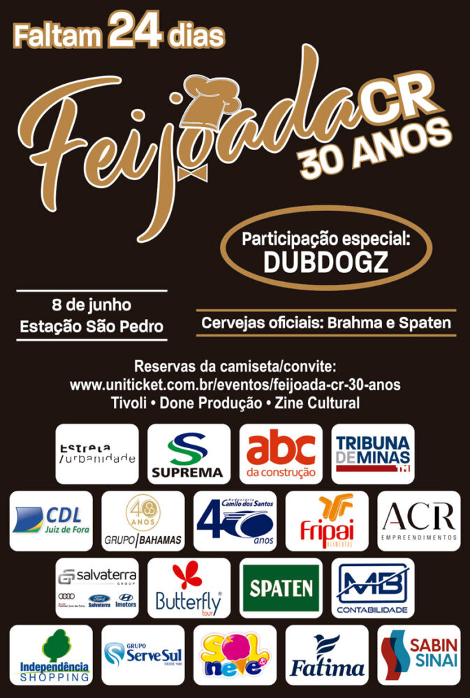 Coluna Cesar Romero - 16/05/2024 4 Feijoada 24 dias 2 X 15 QUINTA FEIRA 16 05 24