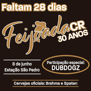 Coluna Cesar Romero - 12 e 13 de maio de 2024 8 Feijoada 28 dias 6 CM X 6CM DOMINGO 12 05 24
