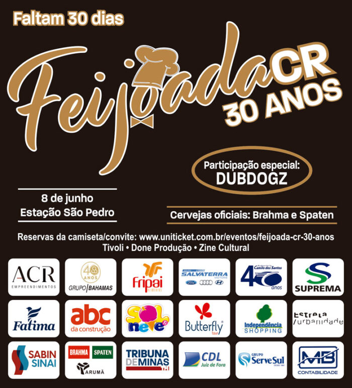 Coluna Cesar Romero - 10 e 11 de maio de 2024 3 Feijoada 30 dias 25 X 14 SEXTA FEIRA 10 05 24
