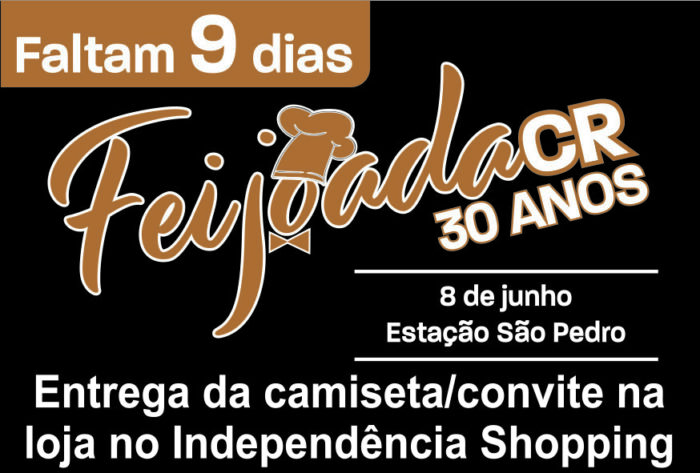 Coluna Cesar Romero - 30/05/2024 2 Feijoada 9 dias 15 X 5 QUINTA FEIRA 30 05 24