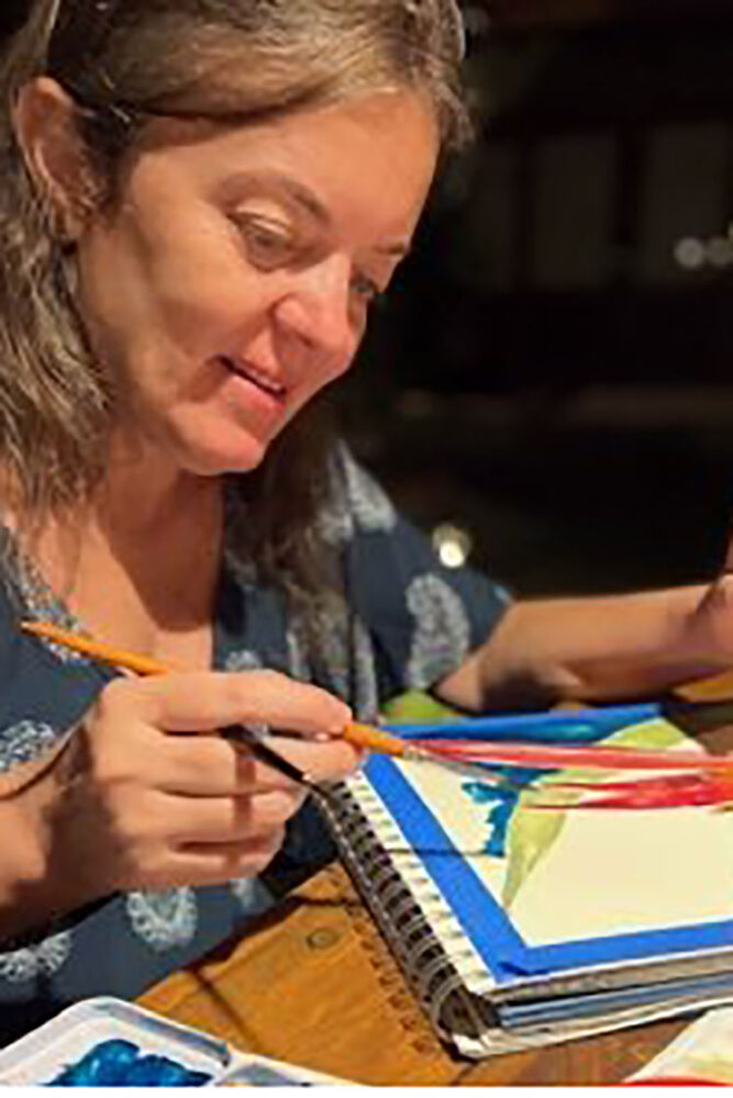 Mostra no Forum da Cultura leva aquarela aos parques nacionais brasileiros 1 Lilian Arbex arquivo pessoal
