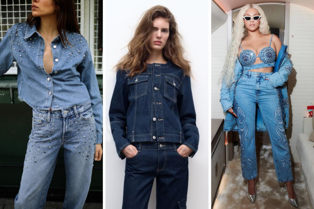 ‘All jeans’ 3 looks all jeans