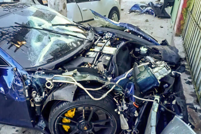 Motorista do Porsche se entrega à Polícia e é preso após três dias foragido 1 Porche Policia CivilSP Divulgacao
