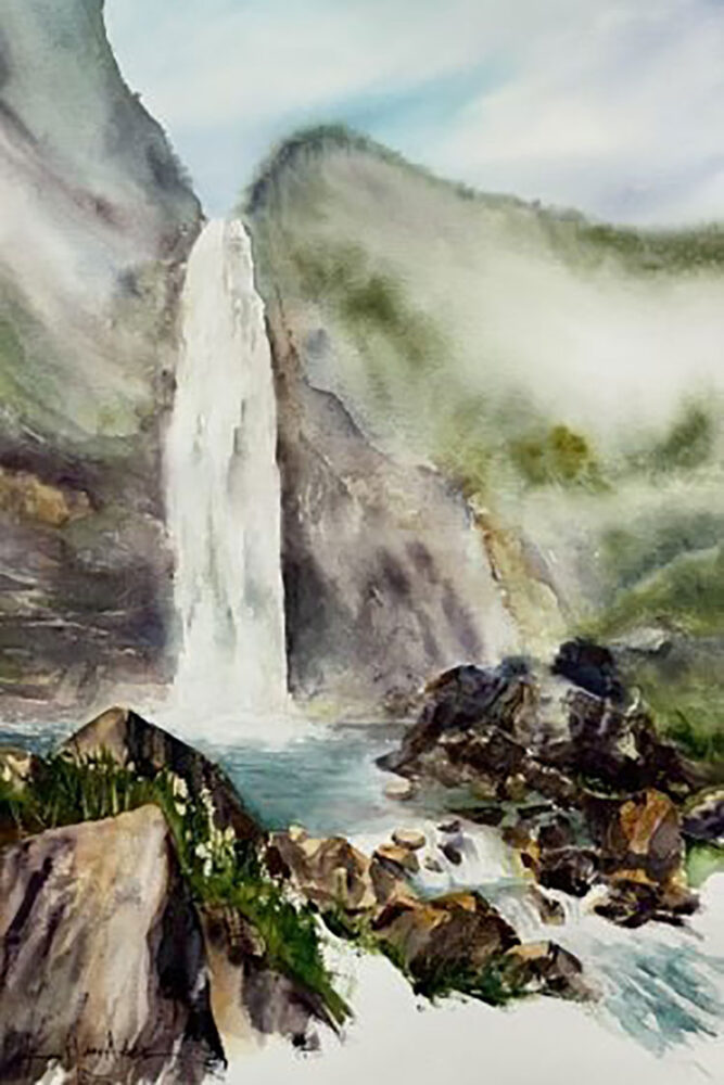 Mostra no Forum da Cultura leva aquarela aos parques nacionais brasileiros 2 Serra da Canastra Foto divulgacao
