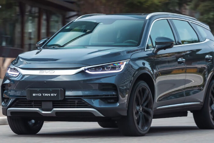 BYD Tan 2024: SUV de 7 lugares ganha reestilização 1 byd tan by divulgacao editada