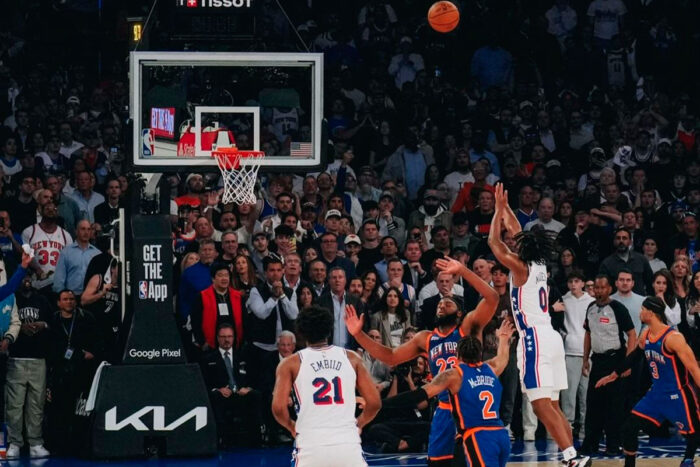 Knicks x 76ers: onde assistir ao jogo da NBA 1 knicks 76ers by reproducao instagram editada