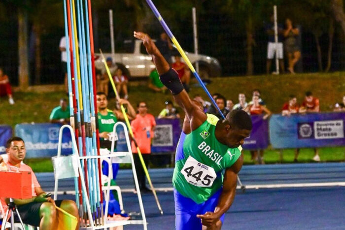Lançador juiz-forano conquista mais um ouro no Grande Prêmio Brasil de Atletismo 1 Juiz-forano Luiz Maurício