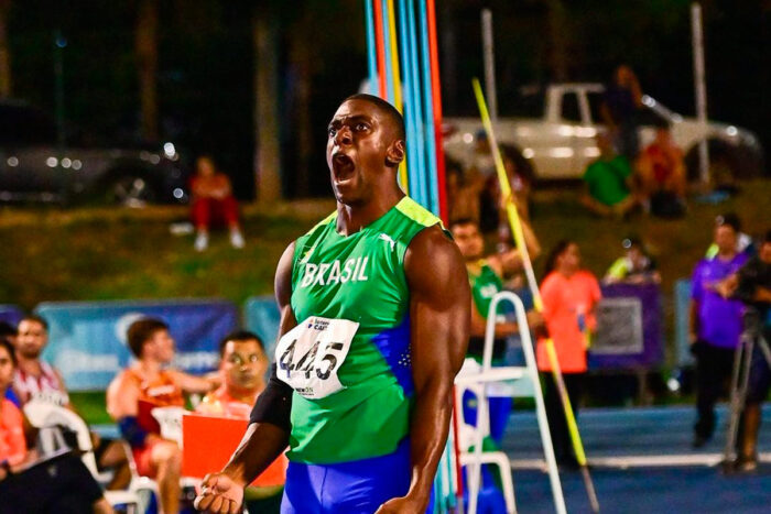 Lançador juiz-forano conquista o ouro no Grande Prêmio Brasil de Atletismo 1 Juiz-forano Luiz Maurício