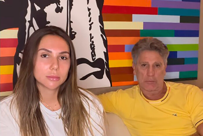 No Rio, Renato Gaúcho reforça pedido de doação e explica saída de Porto Alegre: 'Fiquei ilhado' 1 Renato Gaúcho