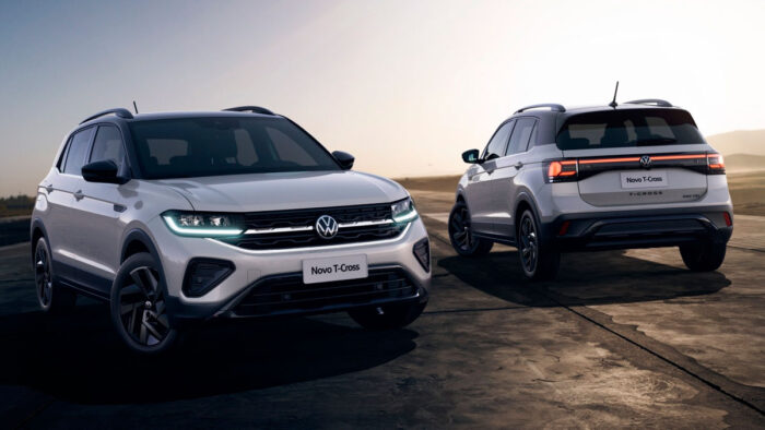 T-Cross 2025 chega com novidades padrão Volkswagen no visual 1 vw t-cross 2025