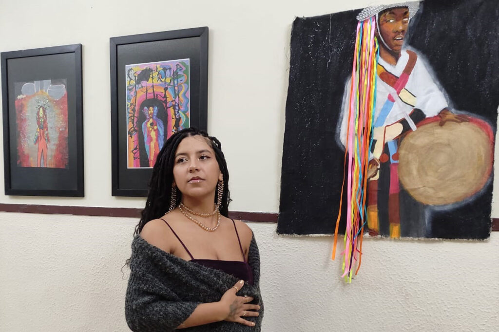 Casa D'Italia sedia primeira exposição de Andressa Silva 3 AndressaSilva Divulgacao horizontal