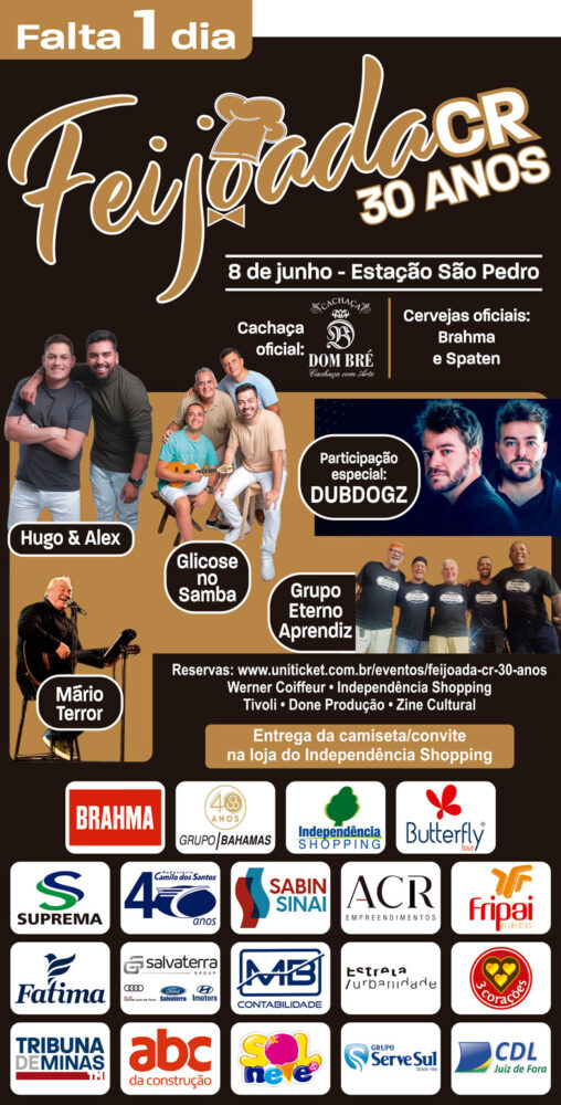 Coluna Cesar Romero - 07 e 08 de junho de 2024 2 Feijoada 1 dia 25 X 25 VALE ESSE SEXTA FEIRA 07 06 24