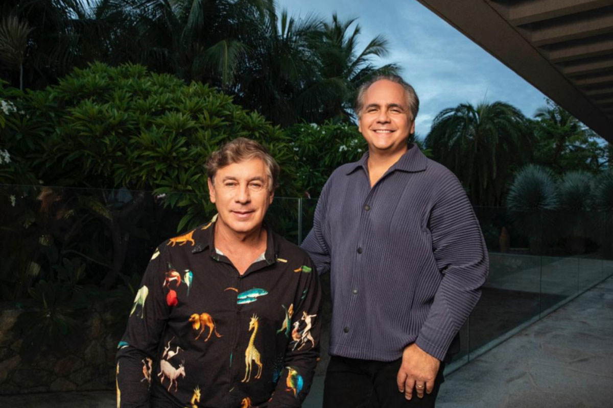 EP 'Telepatia' marca parceria entre Flávio Venturini e Ricardo Bacelar 1 Flavio e Ricardo foto Nicolas gondim