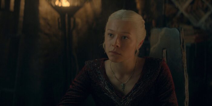 Rhaenyra Targaryen e a sua segurança: A Casa do Dragão 2x02 2 Rhaenyra Targaryen