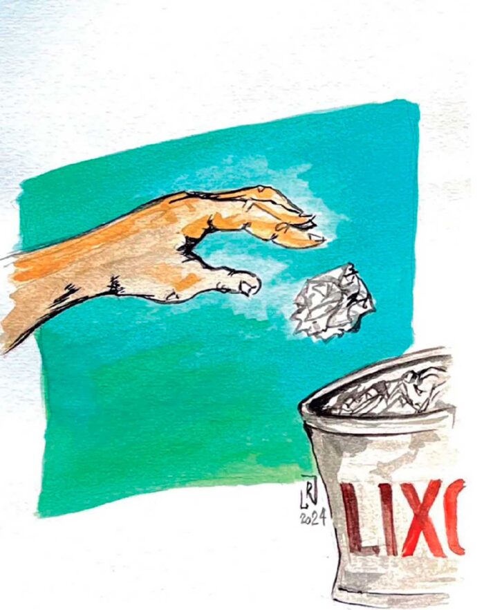 Vanderlei Tomaz lança livro 'Tudo era visto e nada se fez' 2 Foto: Ilustração Lúcio Rodrigues