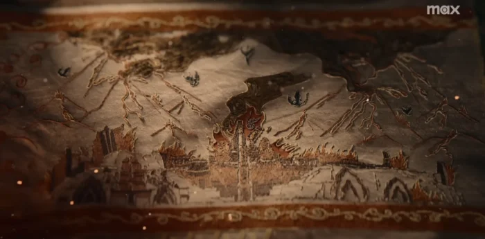 3 momentos de se remexer na poltrona do primeiro episódio de A Casa do Dragão 1 abertura de a casa do dragão