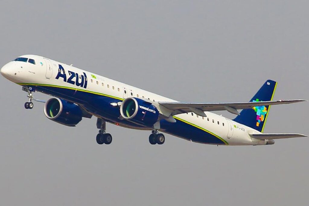 Azul passa a oferecer opção de pagamento de passagens aéreas com FGTS 1 aviao azul Luis Neves Divulgacao