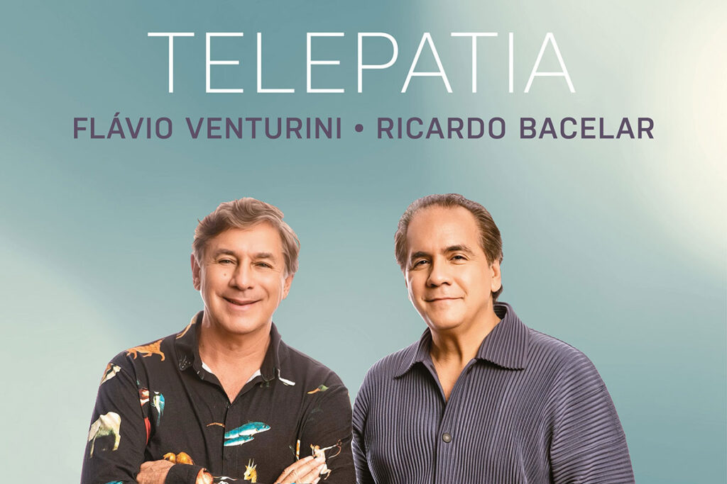 EP 'Telepatia' marca parceria entre Flávio Venturini e Ricardo Bacelar 3 capa finalizada Divulgacao