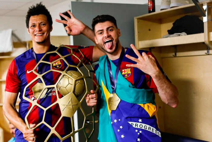 Thiagus Petrus encerra temporada com seis títulos conquistados pelo Barcelona 2 Thiagus Petrus