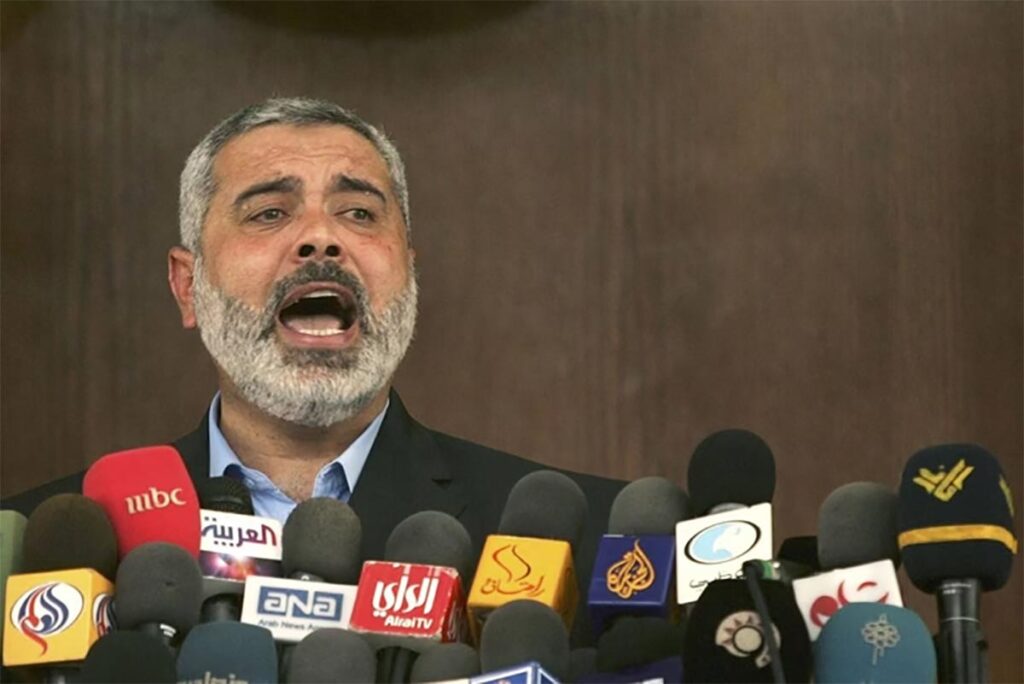 Ismail Haniyeh, líder do Hamas, é morto no Irã 1 Ismail Haniyeh, líder do Hamas