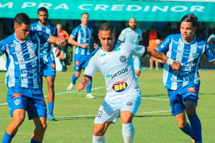 Aymorés é derrotado e perde chance de garantir acesso no Mineiro 1 North x Aymorés