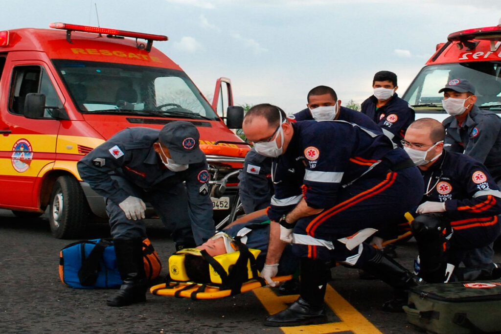 concurso samu ambulancia resgate