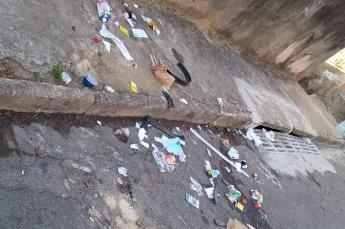 Lixo dificulta manutenção da limpeza das ruas no Grajaú 1 lixo vu