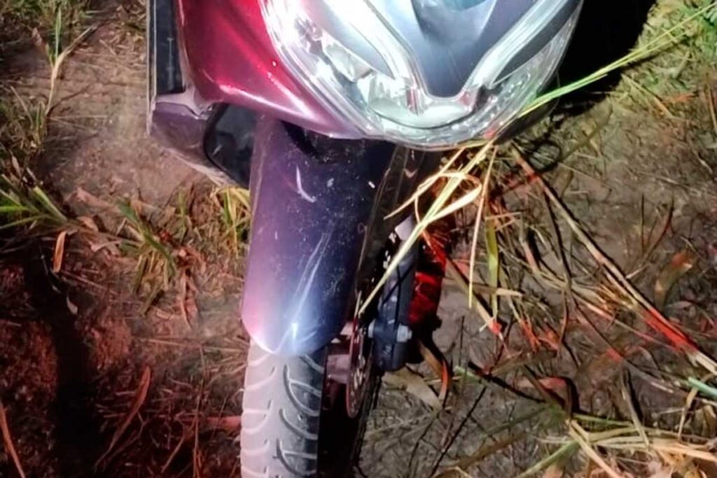 Condutor sem habilitação perde o controle da moto e morre na MG-353 2 motociclista acidente com obito sem habilitacao pmr
