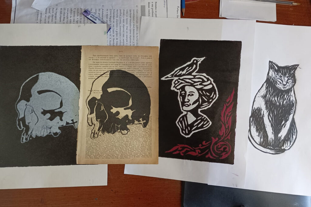 Coletivo Grapha estreia exposição de xilogravura nesta quinta 2 XILOGRAVURA