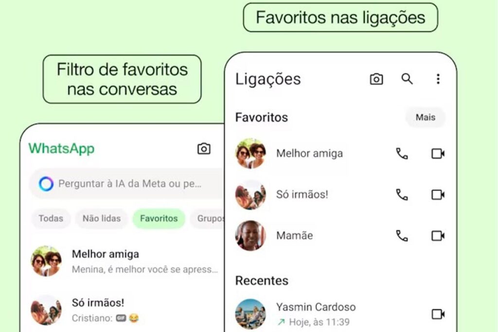WhatsApp: usuários agora podem 'favoritar' grupos e conversas 2 whatsapp favoritar conversas e grupos divulgacao dest