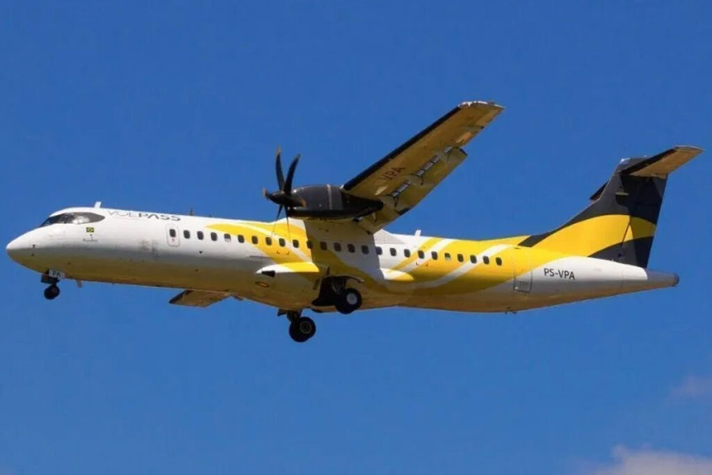 Avião da Voepass faz pouso de emergência em Minas 2 avião da Voepass