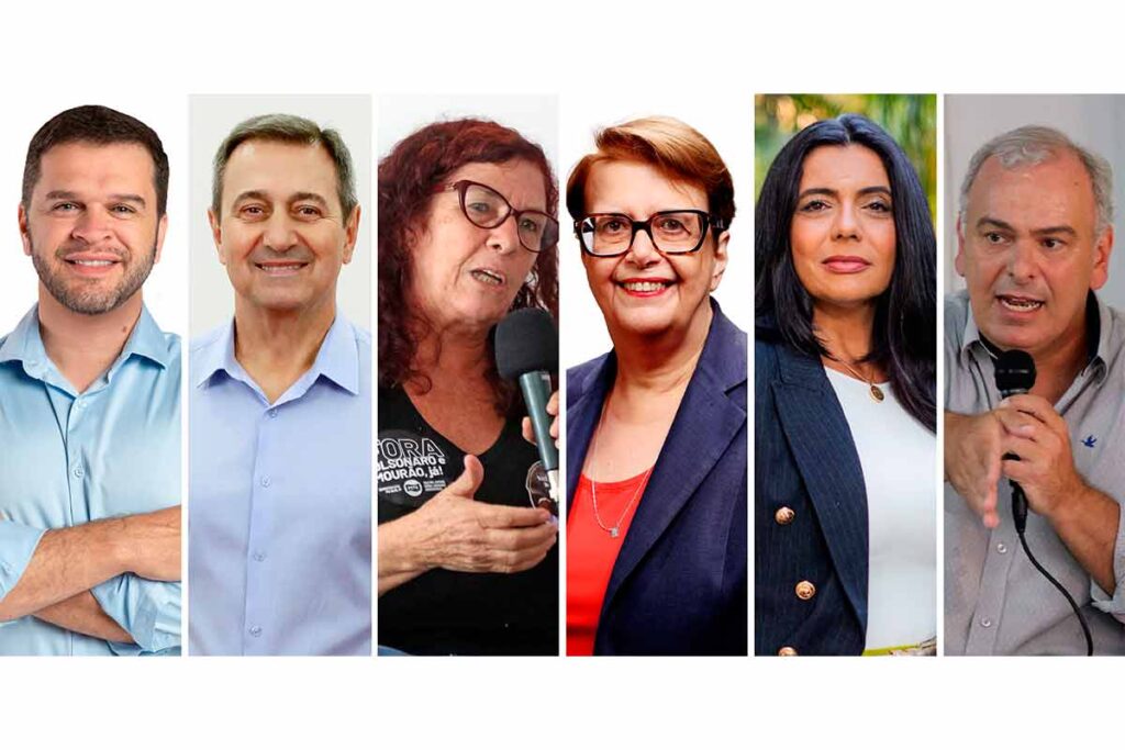 montagem eleições