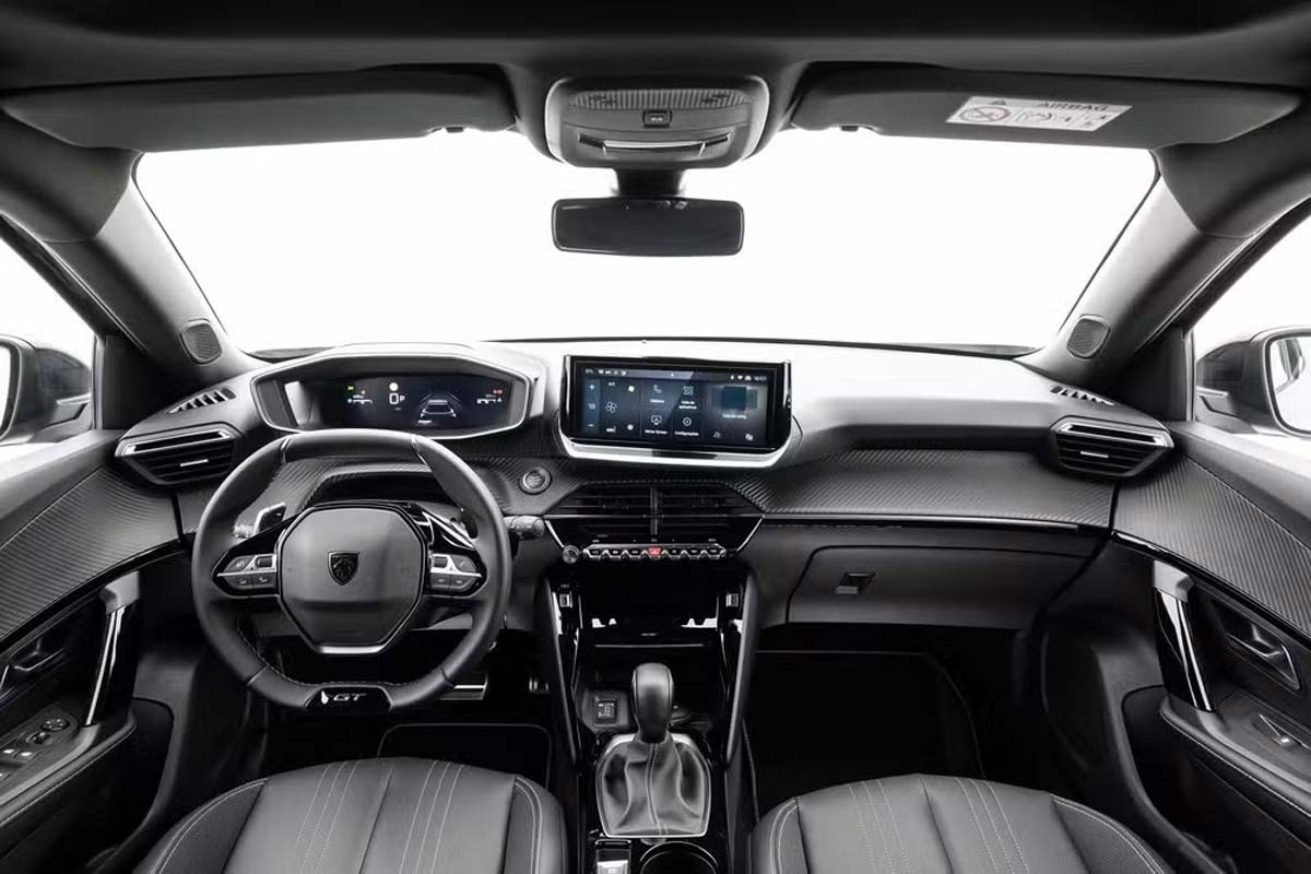 Novo Peugeot 2008 é renovado e encara Tracker, Creta e T-Cross 2 Novo Peugeot 2008 central multimidia divulgacao
