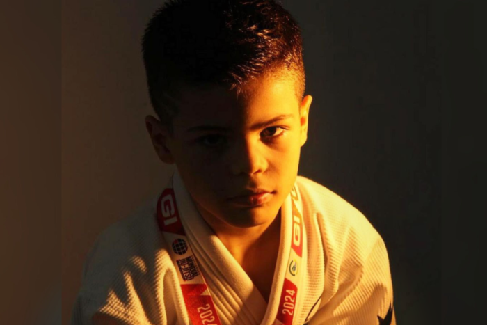 Theo Garcia, de 8 anos e em Leopoldina, conquista Mundial de Jiu-Jitsu 2 Theo Garica Jiu Jitsu credito Instagram