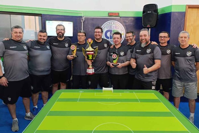 Tupi conquista o XXXII Mineiro Interclubes de Futebol de Mesa 1 Tupi Futebol de Mesa.jpg. Foto Divulgacao