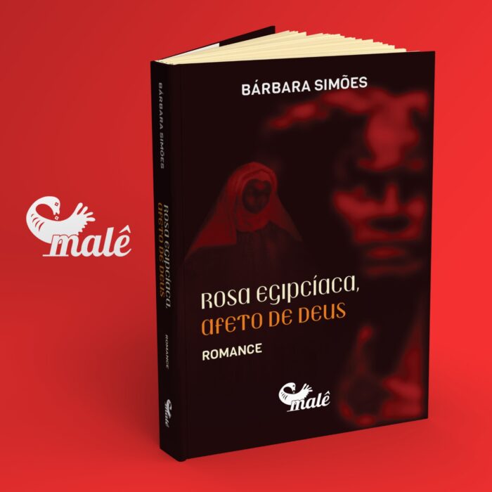 Bárbara Simões lança "Rosa Egipcíaca, Afeto de Deus" nesta quinta 2 Capa do livro de Bárbara Simões