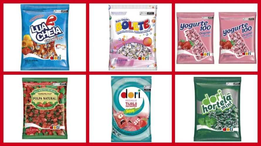 Balas Dori: lotes são recolhidos por potencial risco de contaminação 1 balas dori risco contaminacao salmonella foto divulgacao