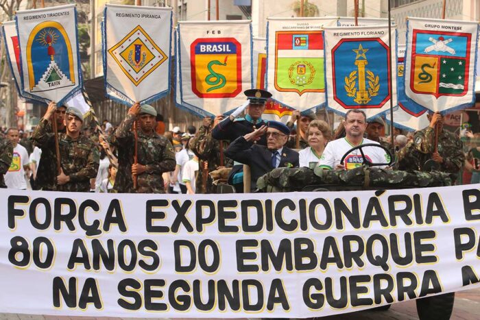 Desfile de 7 de Setembro presta homenagem aos 80 anos da Força Expedicionária Brasileira 1 GALERIA FELIPE COURI 6