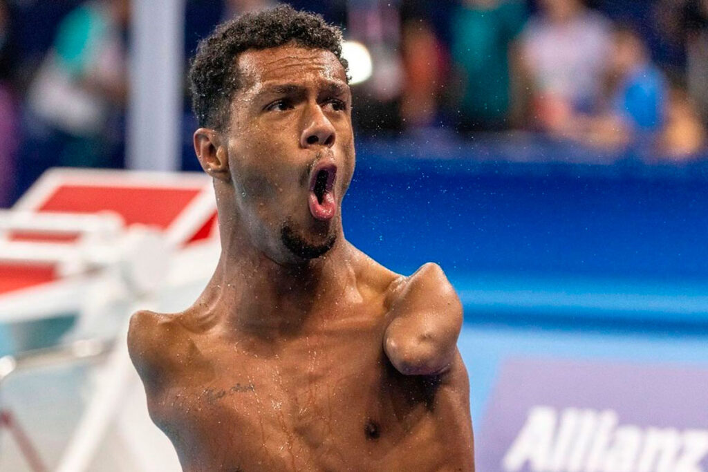 Gabrielzinho disputa última prova nas Paralimpíadas nesta sexta 2 Gabrielzinho. Foto Reproducao Instagram editada