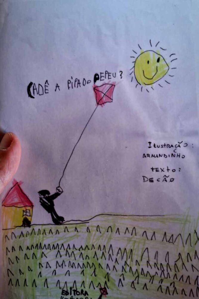 'Cadê a pipa do Pepeu?': pai e filho lançam juntos livro infantil 2 Livro pai e filho 2