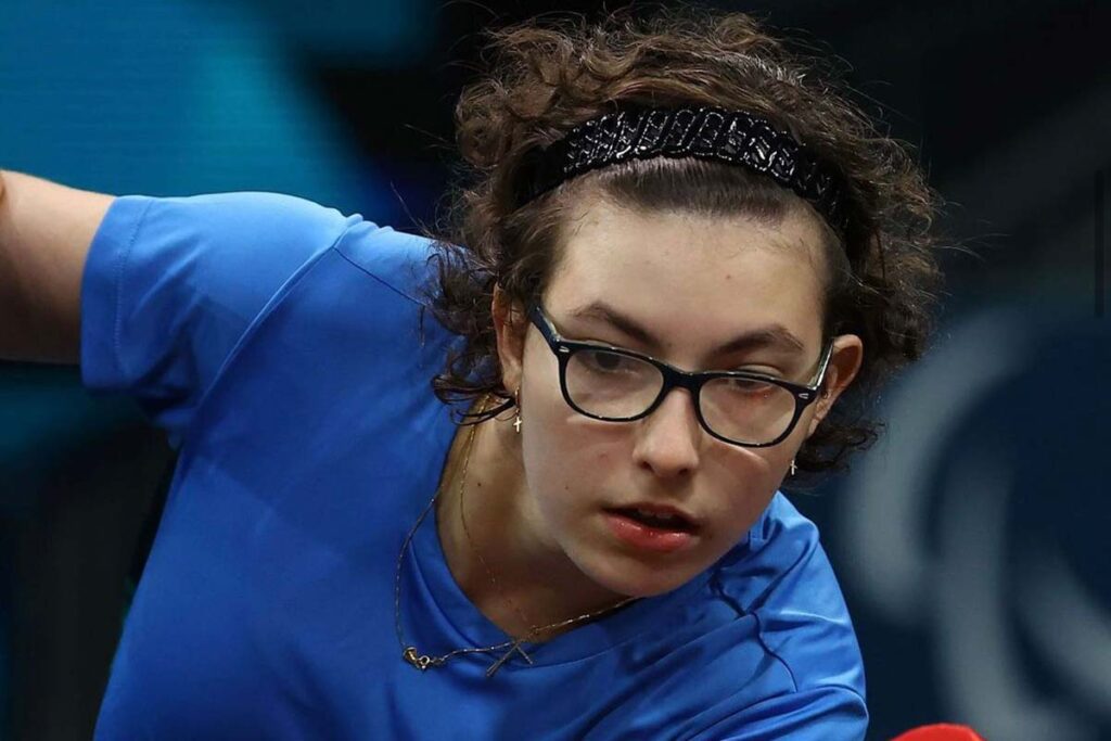 Mesatenista Sophia Kelmer, de 16 anos, é eliminada da Paralimpíada 2 Sophia Kelmer. Foto Silvio Avila CPB