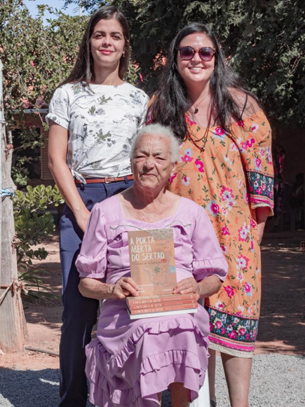 Livro 'A porta aberta do sertão' destaca a força da mulher sertaneja 2 Vo geralda e coautoras