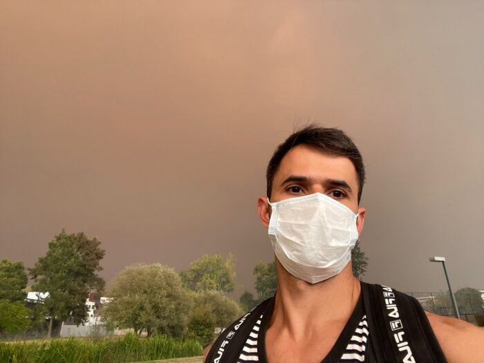 Portugal enfrenta crise de incêndios com 145 focos ativos, juiz-forano relata estado de alerta no país 2 incendio portugal arquivo pessoal jose rodolfo lopes
