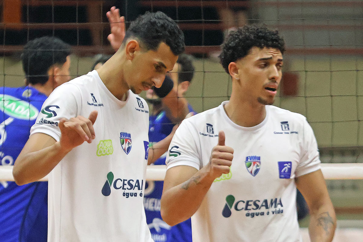 JF Vôlei encara o Montes Claros no Ginásio Municipal 2 jf volei 1 by leonardo costa