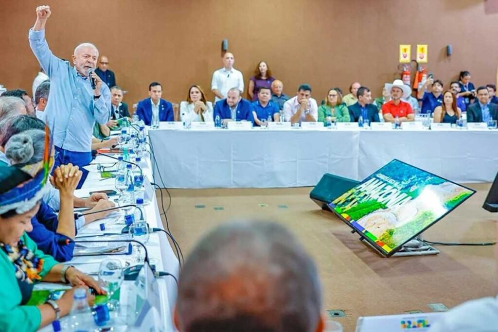 Lula diz que encaminhará ao Congresso MP criando o estatuto jurídico da emergência climática 1 lula evento amazonia ricardo stuckert reproducao instagram