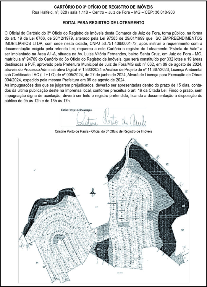 CARTÓRIO DO 3º OFÍCIO DE REGISTRO DE IMÓVEIS 4 1 SC EMPREENDIMENTOS 1