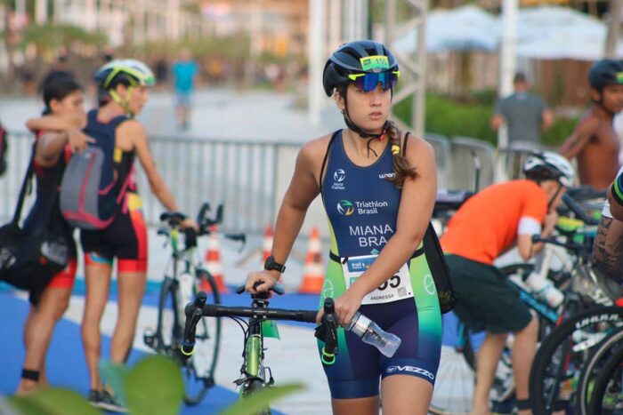 Juiz-forana disputa o mundial de triathlon na Espanha 1 Andressa Miana. Foto Arquivo pessoal